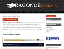 Tablet Screenshot of dragontailtenkara.com